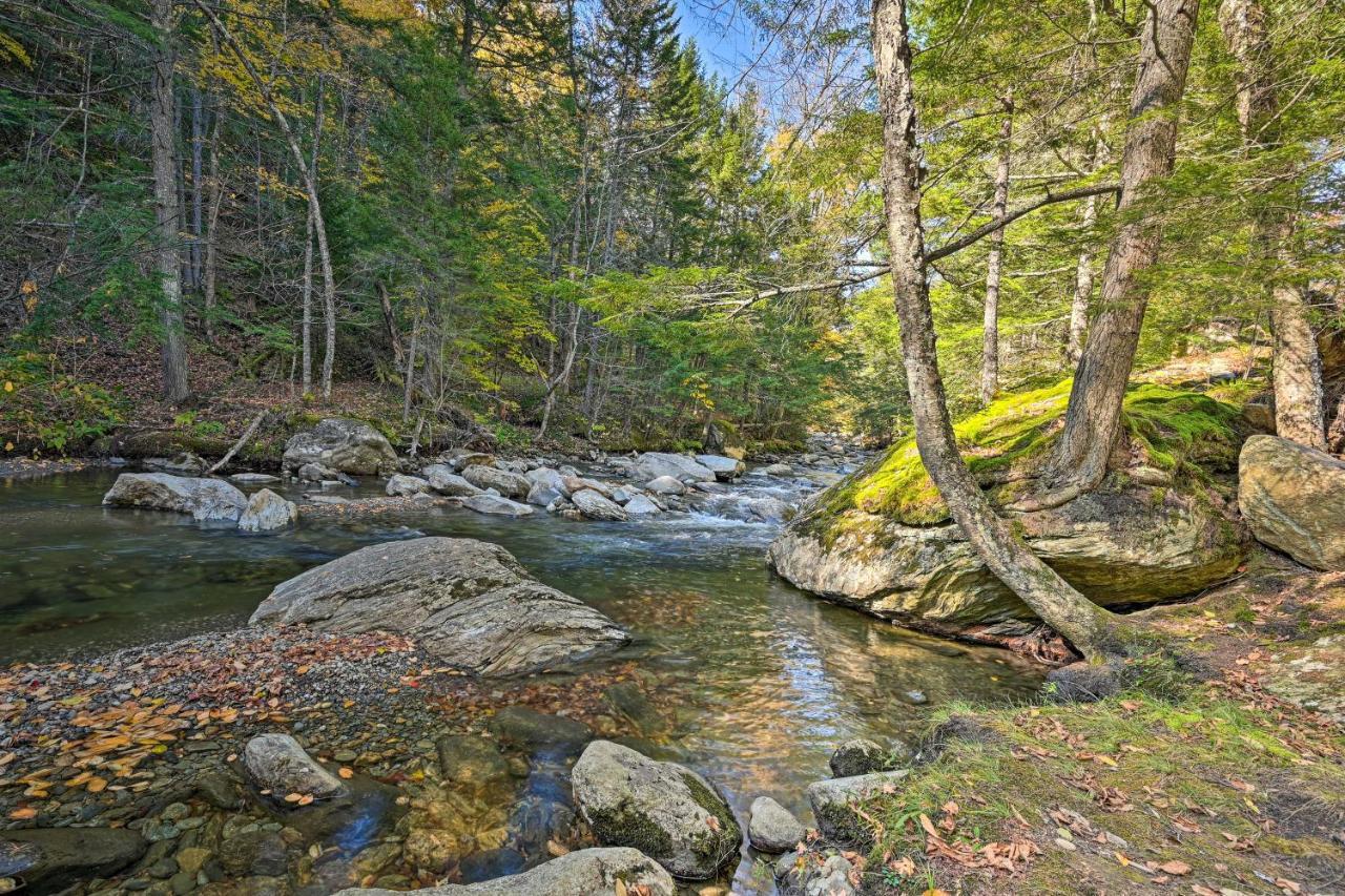 Remote Cabin With Fire Pit 3 Miles To Stowe Mtn! Экстерьер фото